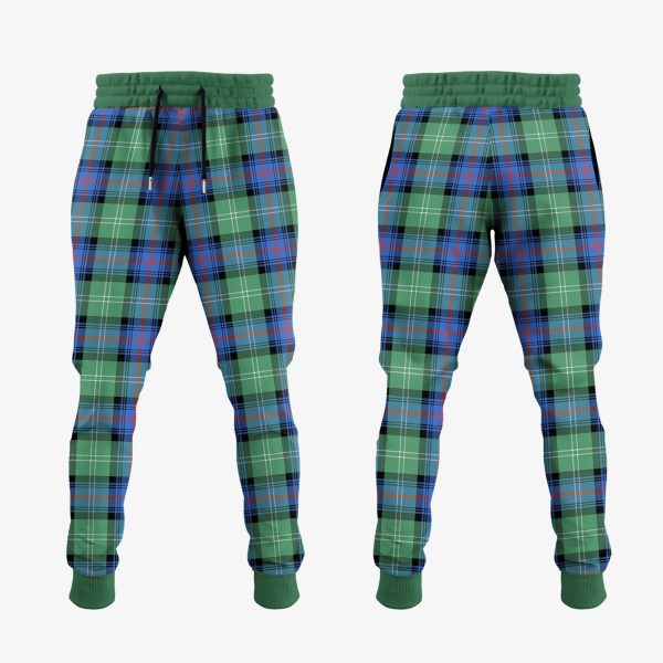 Sutherland Ancient Tartan Crest Jogger Sweatpants For Sale - Image 2