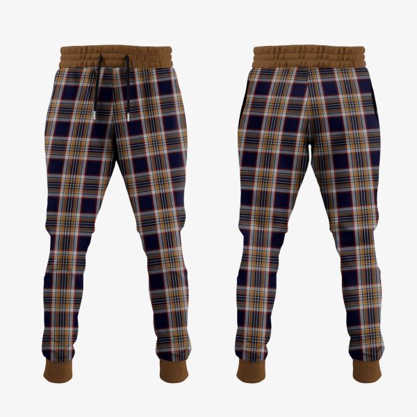 Stewart Navy Tartan Crest Jogger Sweatpants Online now - Image 2
