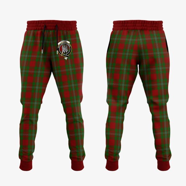 Strange Tartan Crest Jogger Sweatpants Online