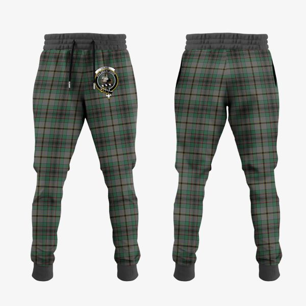 Craig Tartan Crest Jogger Sweatpants For Cheap
