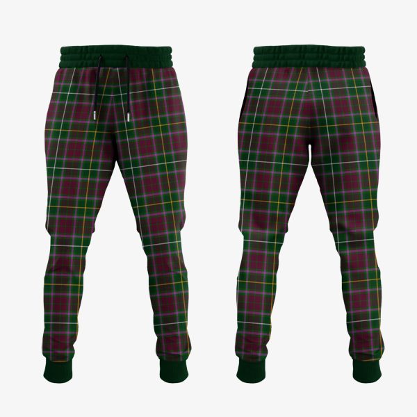 Crosbie Tartan Crest Jogger Sweatpants Cheap - Image 2