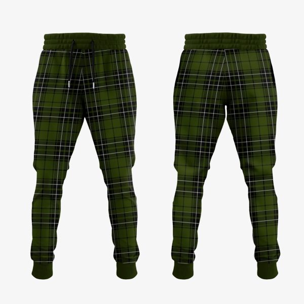 MacLean Hunting Tartan Crest Jogger Sweatpants Fashion - Image 2