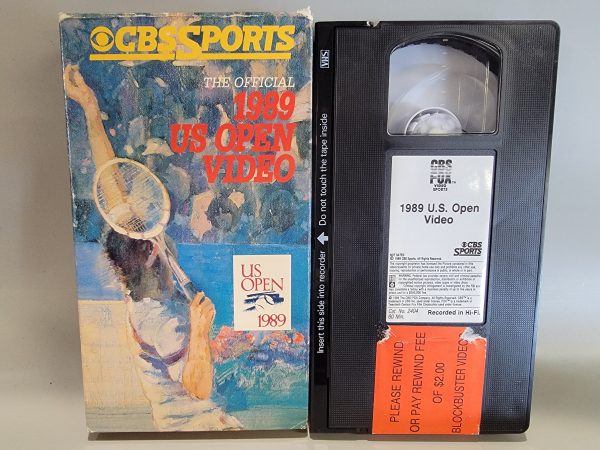 THE OFFICIAL 1989 US OPEN VIDEO VHS [USED] Online Hot Sale