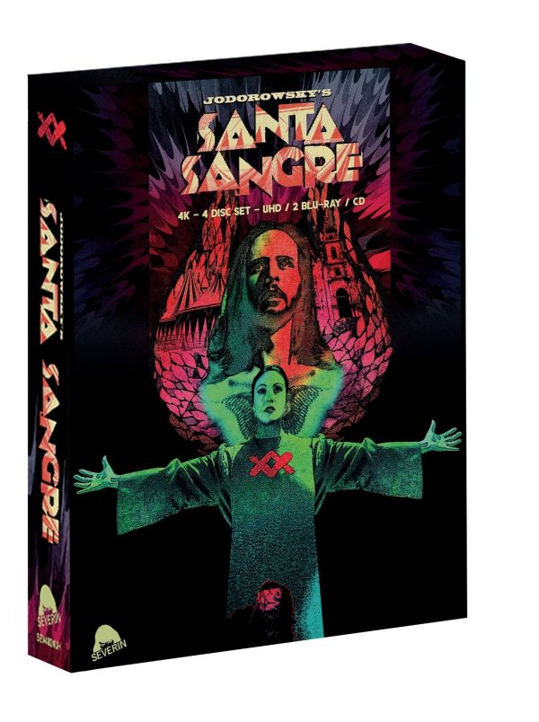 SANTA SANGRE (4-DISC LIMITED EDITION) 4K UHD BLU-RAY CD Hot on Sale - Image 3