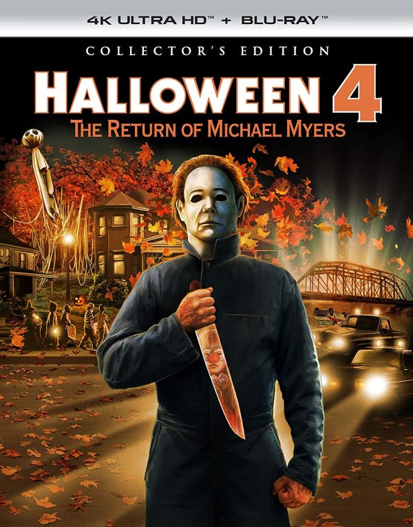 HALLOWEEN 4: THE RETURN OF MICHAEL MYERS (COLLECTOR S EDITION) 4K UHD BLU-RAY Supply