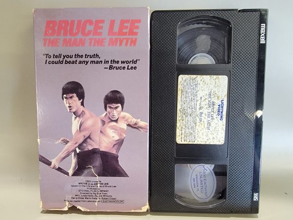 BRUCE LEE: THE MAN THE MYTH VHS [USED] Hot on Sale