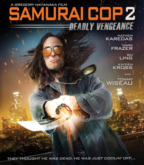 SAMURAI COP 2: DEADLY VENGEANCE BLU-RAY DVD For Sale
