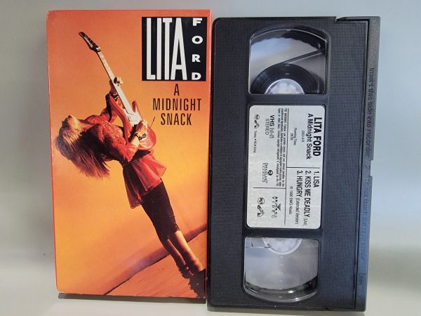 LITA FORD: A MIDNIGHT SNACK VHS [USED] Hot on Sale