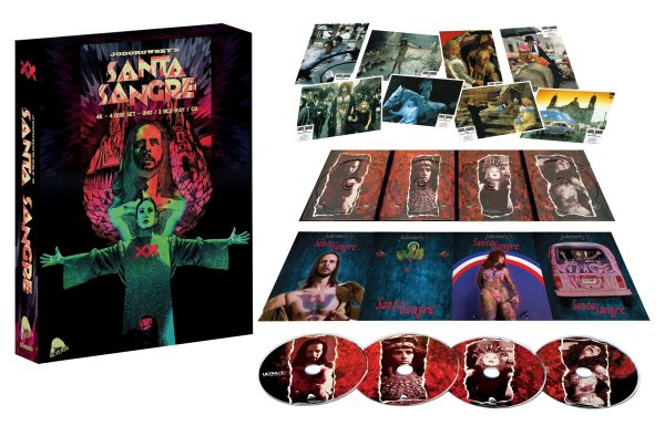 SANTA SANGRE (4-DISC LIMITED EDITION) 4K UHD BLU-RAY CD Hot on Sale - Image 2