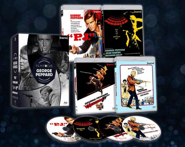 FILM FOCUS: GEORGE PEPPARD (REGION FREE IMPORT - LIMITED EDITION) BLU-RAY Online Sale - Image 2