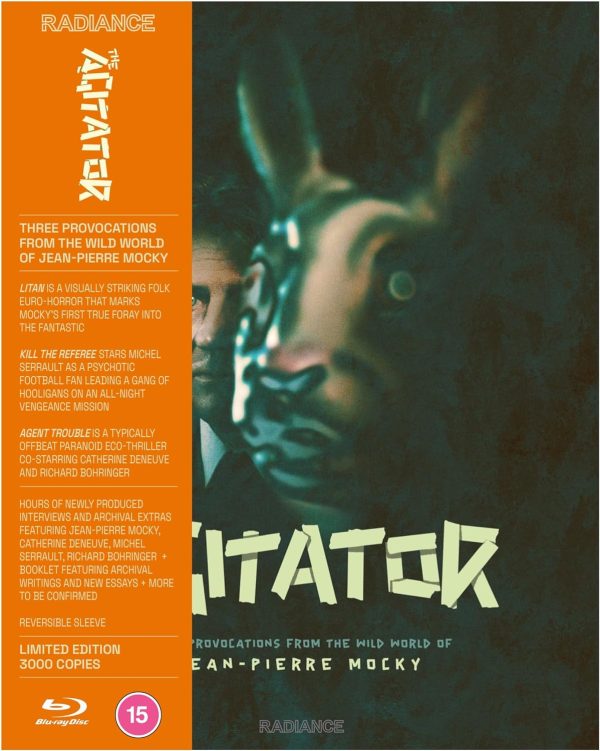 THE AGITATOR: THREE PROVOCATIONS FROM THE WILD WORLD OF JEAN-PIERRE MOCKY (REGION AB IMPORT - LIMITED EDITION) BLU-RAY Cheap