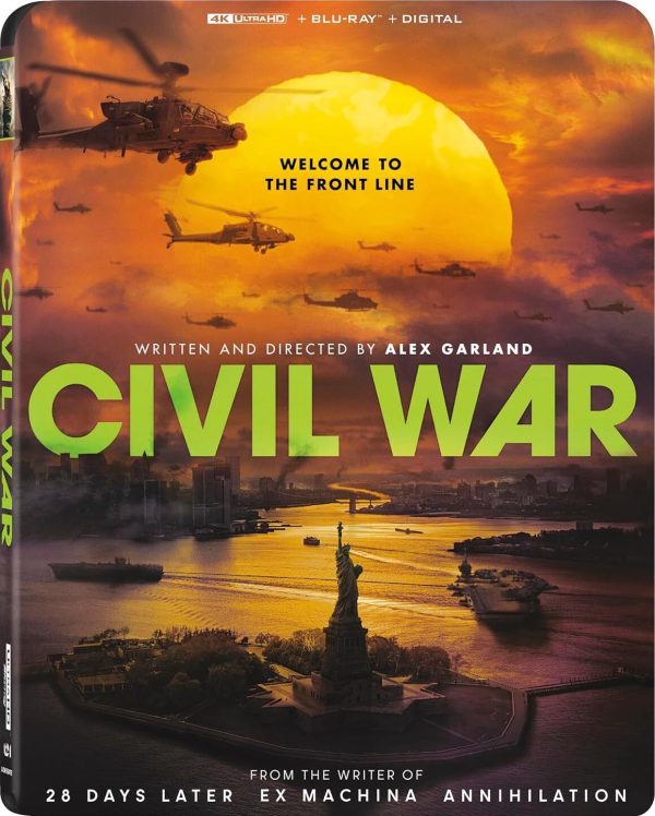 CIVIL WAR 4K UHD BLU-RAY Discount
