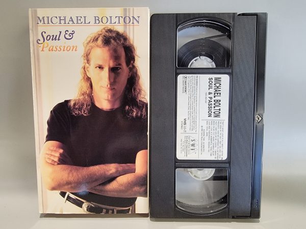 MICHAEL BOLTON: SOUL AND PASSION VHS [USED] For Discount