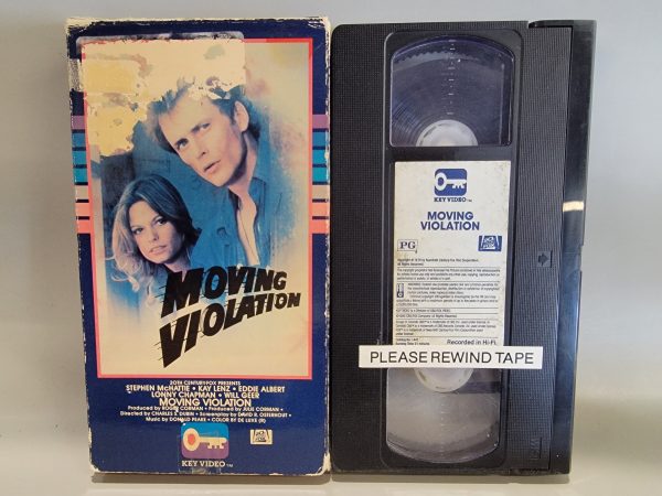 MOVING VIOLATION VHS [USED] Online Sale