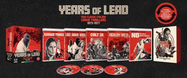 YEARS OF LEAD: FIVE CLASSIC ITALIAN CRIME THRILLERS 1973-1977 (LIMITED EDITION) BLU-RAY [SCRATCH AND DENT] Hot on Sale - Image 3