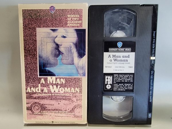 A MAN AND A WOMAN VHS [USED] Hot on Sale