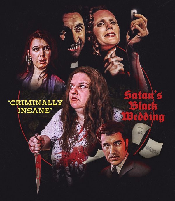 CRIMINALLY INSANE   SATAN S BLACK WEDDING (LIMITED EDITION) BLU-RAY Online Hot Sale - Image 2