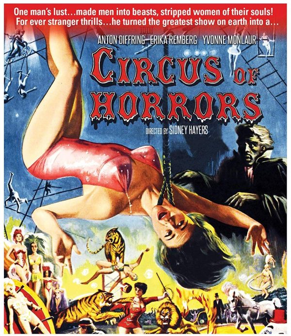 CIRCUS OF HORRORS BLU-RAY Online Sale