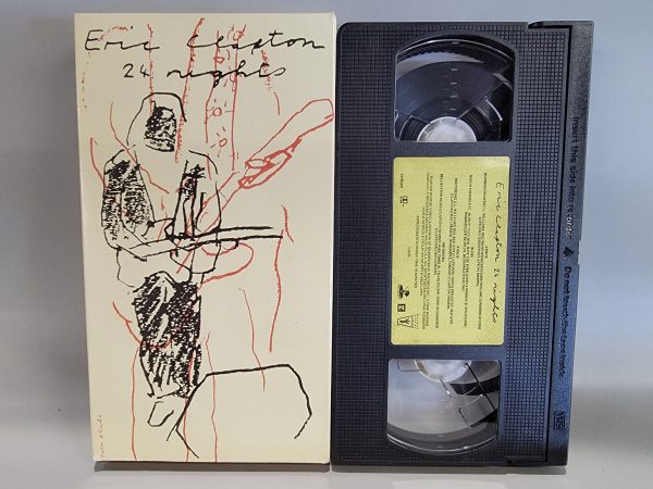 ERIC CLAPTON: 24 NIGHTS VHS [USED] Online Hot Sale