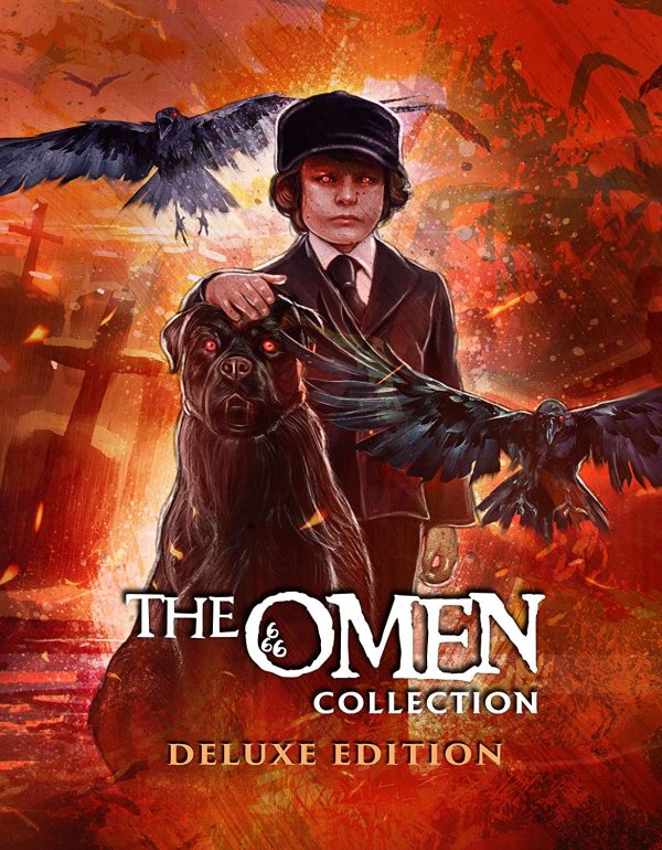 THE OMEN COLLECTION BLU-RAY [SCRATCH AND DENT] Online Hot Sale