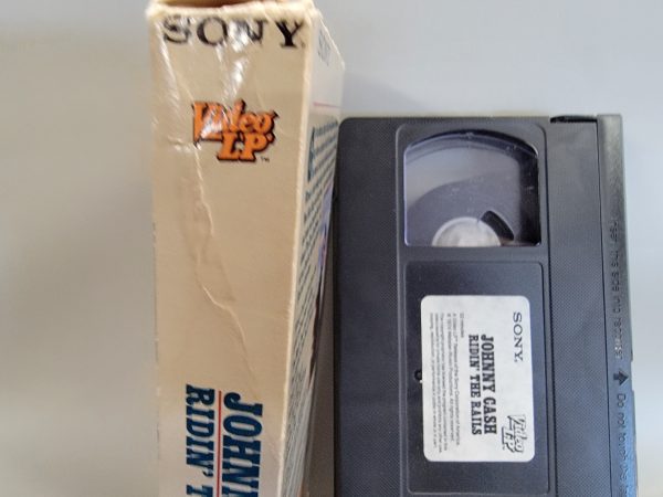 JOHNNY CASH: RIDIN  THE RAILS VHS [USED] Online Sale - Image 3