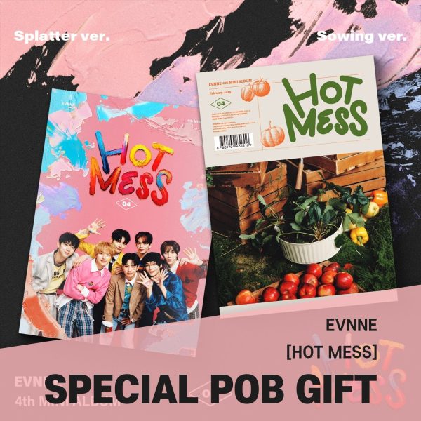EVNNE - 4th Mini Album [HOT MESS] Standard Ver.   GIFT For Cheap