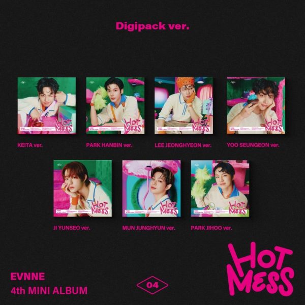 EVNNE - 4th Mini Album [HOT MESS] Digipack Ver. Hot on Sale